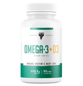 Kwasy Omega-3 + Witamina D3 TREC NUTRITION Vitality (90 kapsułek)