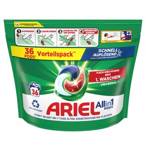 Kapsułki do prania ARIEL All in 1 Pods Universal+ - 36 szt.