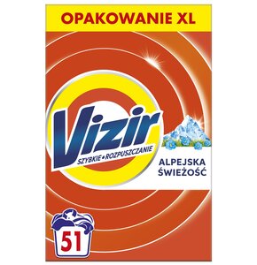 Proszek do prania VIZIR Alpejska świeżość 2.805 kg