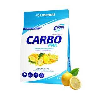 Odżywka węglowodanowa 6PAK Carbo Pak Cytrynowy (1000 g)