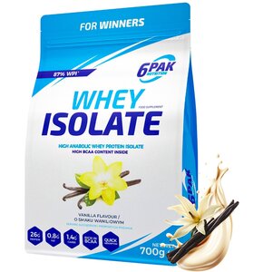 Odżywka białkowa 6PAK Whey Isolate Waniliowy (700 g)