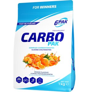 Odżywka węglowodanowa 6PAK Carbo Pak Pomarańczowy (1000 g)