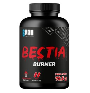Spalacz tłuszczu 6PAK Bestia Burner (100 kapsułek)