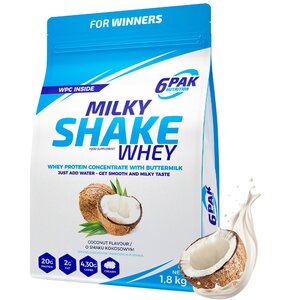 Odżywka białkowa 6PAK Milky Shake Whey Kokosowy (1800 g)