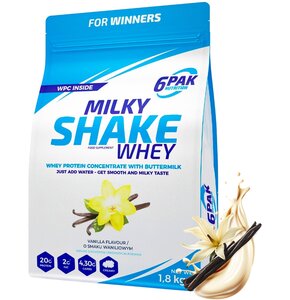 Odżywka białkowa 6PAK Milky Shake Whey Waniliowy (1800 g)