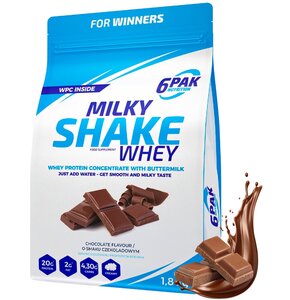 Odżywka białkowa 6PAK Milky Shake Whey Czekoladowy (1800 g)