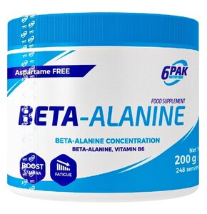 Aminokwasy Beta-alanina 6PAK (200 g)