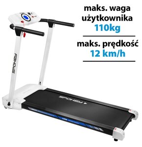 Bieżnia elektryczna SPOKEY Luna 1118W 12km/h