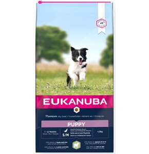 Karma dla psa EUKANUBA Puppy Small & Medium Breeds Jagnięcina z ryżem 12 kg