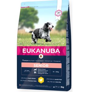 Karma dla psa EUKANUBA Senior Medium Breeds Kurczak 3 kg