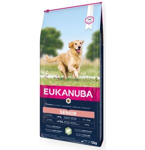 Karma dla psa EUKANUBA Senior Large Breeds Jagnięcina z ryżem 12 kg