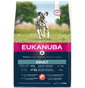 Karma dla psa EUKANUBA Adult Large Breeds Adult Łosoś z jęczmieniem 2.5 kg