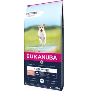 Karma dla psa EUKANUBA Grain Free Senior Medium Breeds Ryba Oceaniczna 12 kg