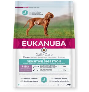 Karma dla psa EUKANUBA Daily Care Sensitive Digestion Puppy Kurczak 2.3 kg