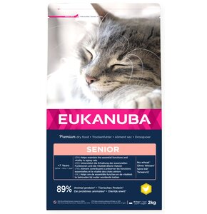 Karma dla kota EUKANUBA Dla Starszych Kotów Kurczak 2 kg