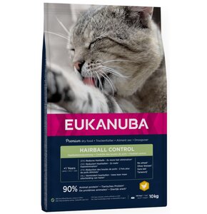 Karma dla kota EUKANUBA Hairball Control 10 kg