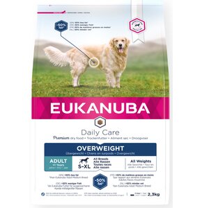 Karma dla psa EUKANUBA Daily Care Overweight Adult Breeds Kurczak 2.3 kg