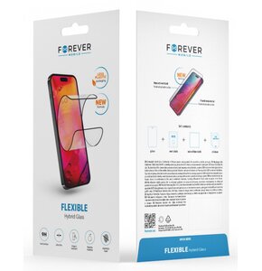 Szkło hybrydowe FOREVER Flexible Hybrid Glass do iPhone 13/13 Pro/14