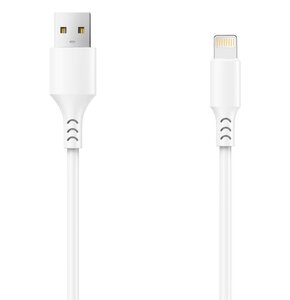 Kabel USB - Lightning SETTY New 2A 1 m Biały