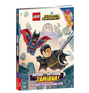 Książka LEGO DC Comics Super Heroes Batman i Superman Zamiana JMG-6450