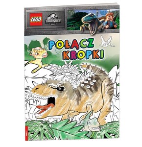 Kolorowanka LEGO Jurassic World Połącz kropki SPCS-6201