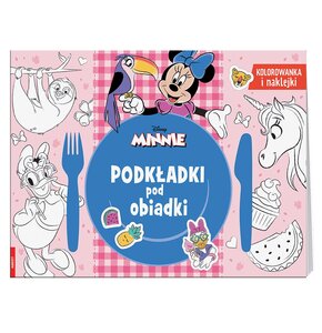 Kolorowanka dla dzieci Disney Minnie Podkładki pod obiadki MAT-9101