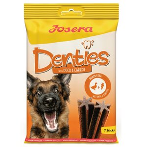 Przysmak dla psa JOSERA Denties z Kaczką i marchewką 180 g