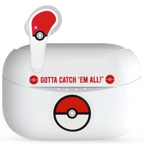 Słuchawki douszne OTL Pokemon Poke Ball Biały