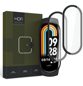 Szkło hybrydowe HOFI Hybrid Pro+ do Xiaomi Smart Band 8/8 NFC Czarny