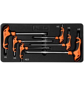 Zestaw kluczy imbusowych NEO TOOLS 84-254 (6 elementów)