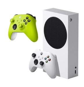 Konsola MICROSOFT XBOX Series S + Kontroler MICROSOFT bezprzewodowy Xbox Electric Volt