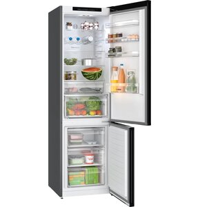 Lodówka BOSCH KGN392XCF No Frost 203cm Ciemny Inox
