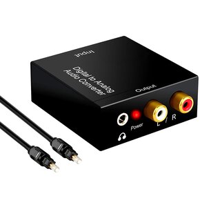 Przetwornik MOZOS DAC01 24Bit z kablem optycznym