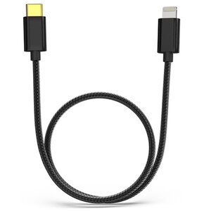 Kabel USB-C - Lightning FIIO LT-LT4 0.5 m Czarny