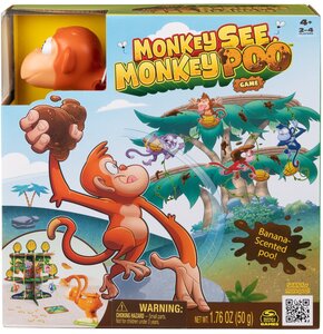 Gra towarzyska SPIN MASTER Monkey See Monkey Poo