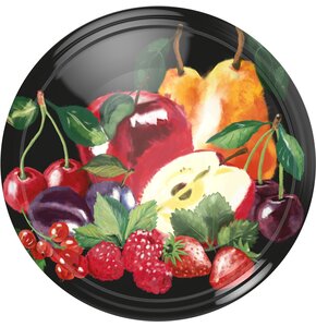 Zakrętka BROWIN 136345 Owoce 6.6 cm (10 sztuk)