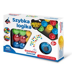 Gra logiczna ASKATO Genialny dzieciak Szybka logika