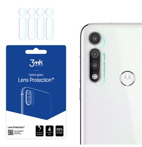U Szkło hybrydowe 3MK Lens Protection do Motorola Moto G Fast