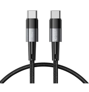 Kabel USB-C - USB-C TECH-PROTECT UltraBoost PD60W/3A 0.25m Szary