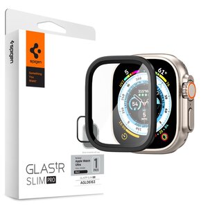 Szkło hartowane SPIGEN Glas.TR Slim Pro do Apple Watch Ultra 1/2 (49 mm) Czarny