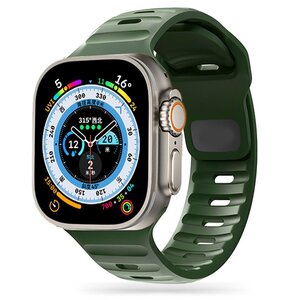 Pasek TECH-PROTECT IconBand Line do Apple Watch 4/5/6/7/8/9/SE/Ultra (42/44/45/49mm) Zielony