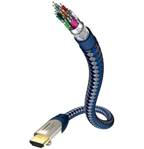 Kabel HDMI - HDMI IN-AKUSTIK IN00423007 0.75 m