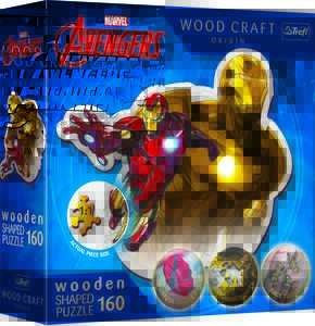 Puzzle TREFL Marvel Avengers Odważny Iron Man 20183 (160 elementów)