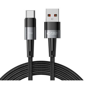 Kabel USB - USB-C TECH-PROTECT UltraBoost 66W/6A 2 m Szary