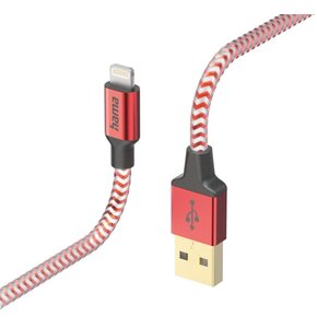 Kabel USB - Lightning HAMA 1.5 m Czerwony