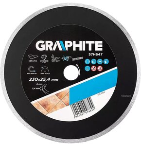 Tarcza do cięcia GRAPHITE 57H647 230 mm