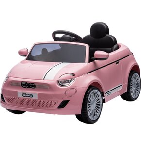 Samochód dla dziecka SUN BABY Fiat 500 Wersja Sport Różowy