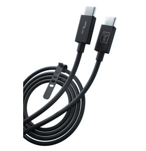 Kabel USB-C - USB-C 3MK Hyper Thunderbolt 240W 1 m Czarny