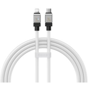 Kabel USB-C - Lightning BASEUS CoolPlay 20W 2 m Biały