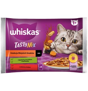 Karma dla kota WHISKAS Tasty Mix Kolekcja Wiejskich Smaków (4 x 85 g)